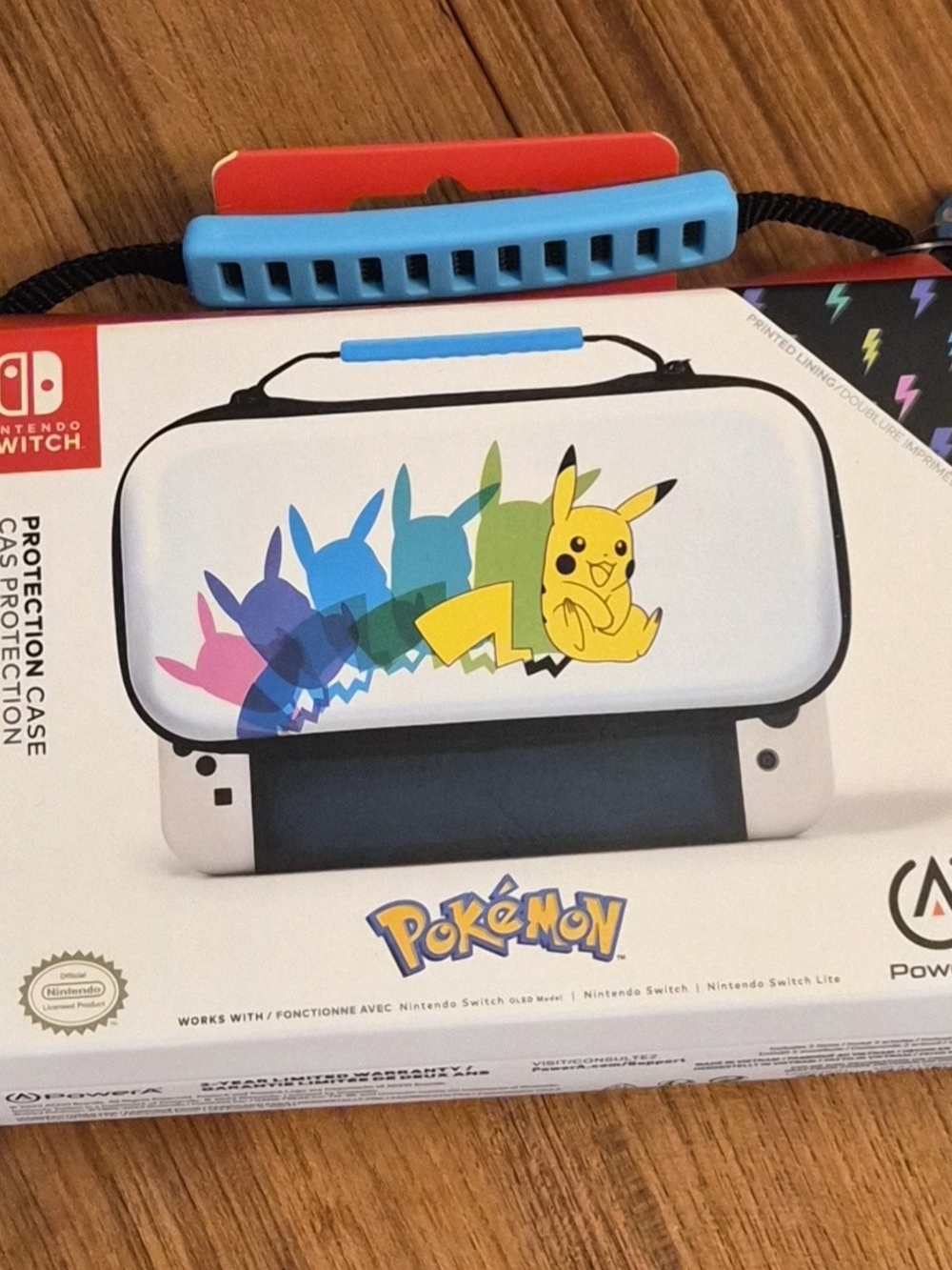 NEW PowerA Pokémon Pikachu Silhouette Nintendo Switch Protection